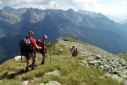 Venina, Masoni, Pes Gerna, tris di cime in cresta da Carona-Rif. Longo il 5 agosto 2017 - FOTOGALLERY